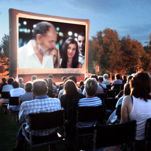 Cinéma en plein air